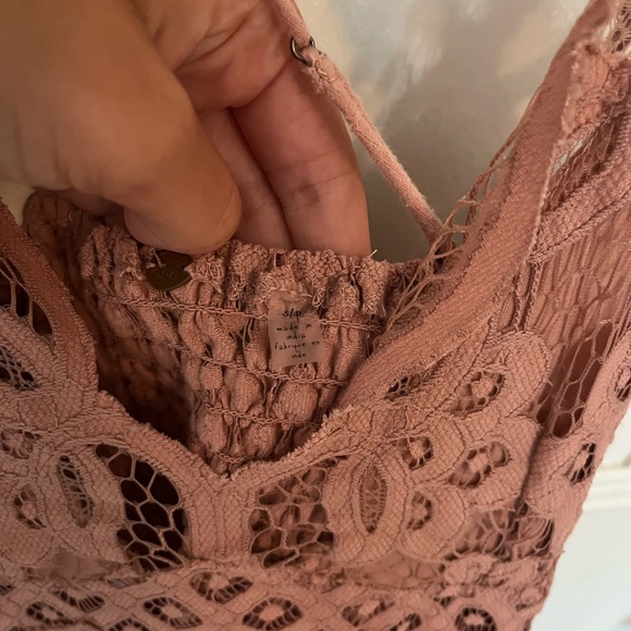 Free People Intimately Free Adella Rose Slip Dress - Picture 3 of 5